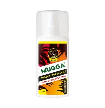 Mugga Spray 50% DEET, spray, 75 ml