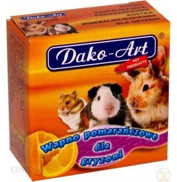 Dako-Art Wapno pomarańczowe dla królika i gryzoni 40g